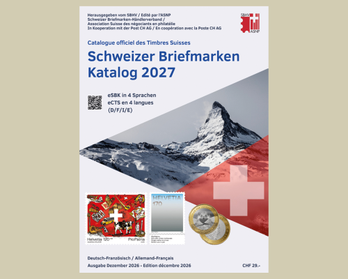 Swiss Stamp Catalogue - 2027