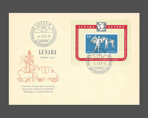 Nationale Briefmarkenausstellung LUNABA,