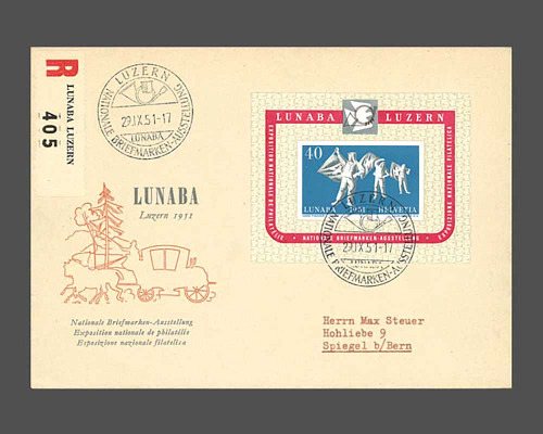 Nationale Briefmarkenausstellung LUNABA,