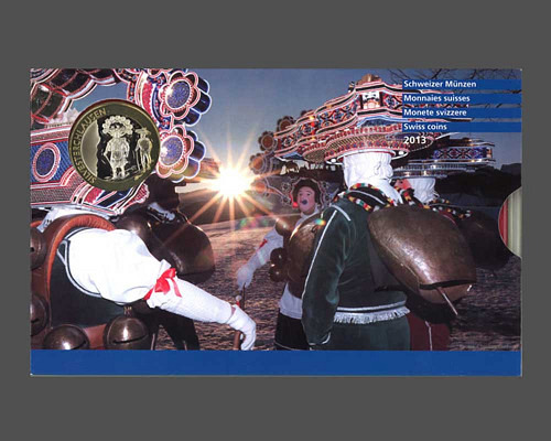 Switzerland - Set of coins, Silvesterchl