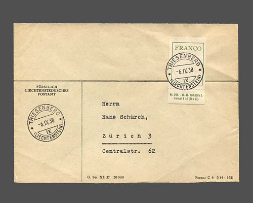 Auflage 1933 mit anhängendem Druckvermer