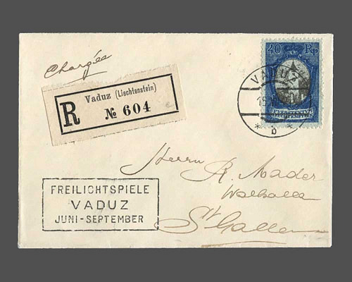 LBK Nr. 2 b, "FREILICHTSPIELE VADUZ JUNI