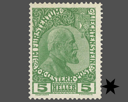 Prince Johann II / chalky paper