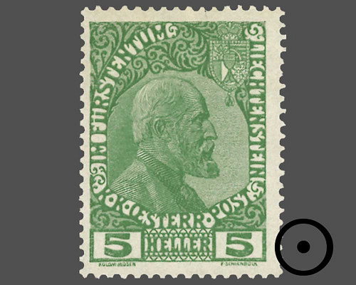 Prince Johann II / chalky paper