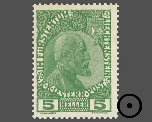 Prince Johann ll. / ordinary paper