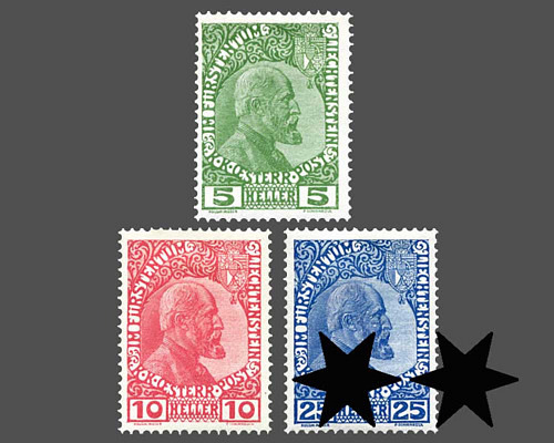 Prince Johann ll. / ordinary paper