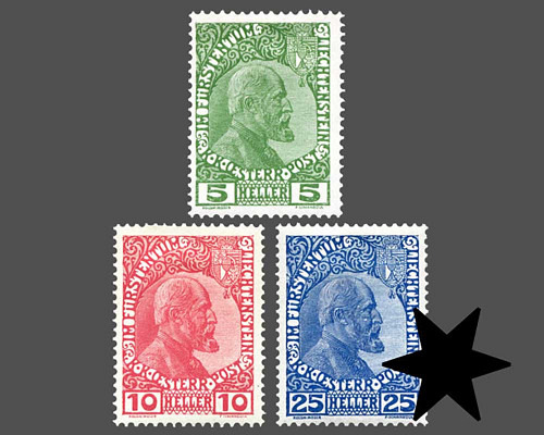 Prince Johann ll. / ordinary paper