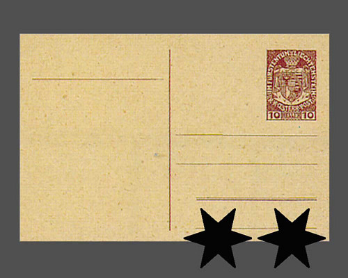 Postcard: State coat-of-arms