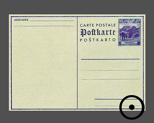 Postcard: Mountain pasture on Bettlerjoc