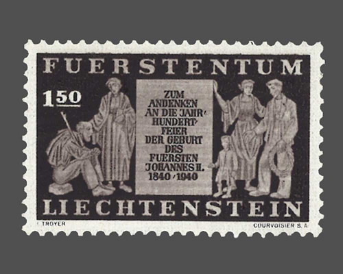 100th Birthday of Prince Johann ll.