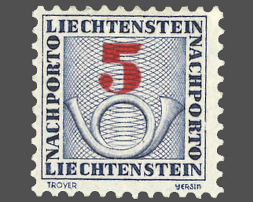 Numbers with posthorn