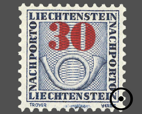 Numbers with posthorn