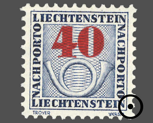 Numbers with posthorn