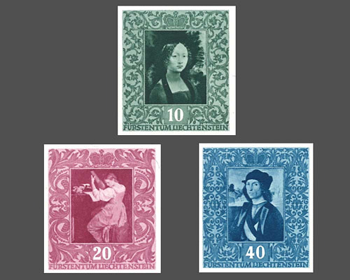 5. Briefmarkenausstellung - Gemälde-Bloc