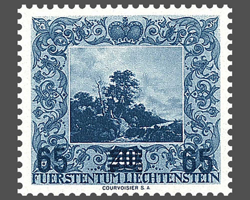 Gemälde - V / Provisorium mit farbigem A