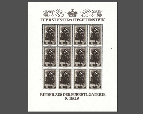 Gemälde - V / Provisorium mit farbigem A