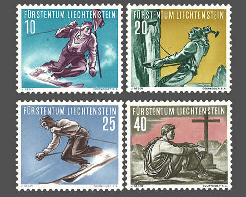 Sport: Bergsteigen und Skilaufen