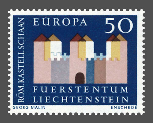 Europa - Roman fort in Schaan