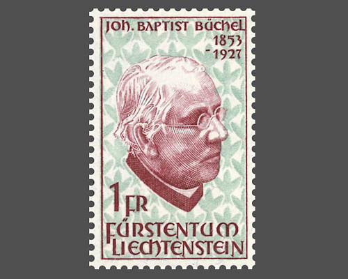 40. Todestag von Johann Baptist Büchel