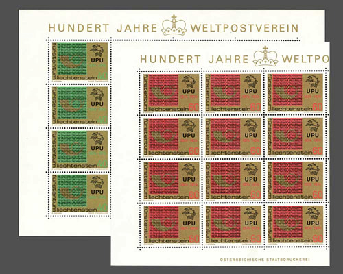 100 Jahre Weltpostverein - UPU