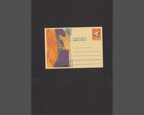 Postkarte: Taube