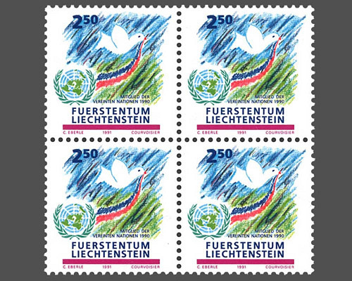 1990 Beitritt Liechtensteins zu den Vere