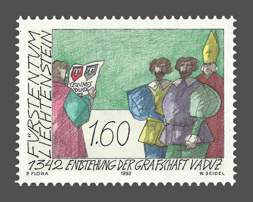 Entstehung der Grafschaft Vaduz 1342
