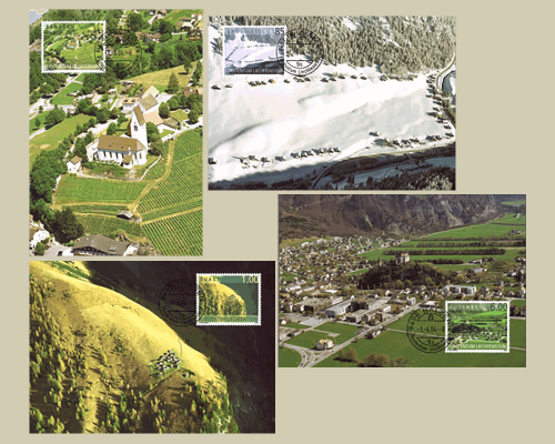 Liechtenstein von oben - I