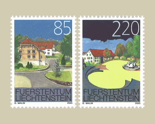 Alte Bauten und Ortsbildschutz: Bendern