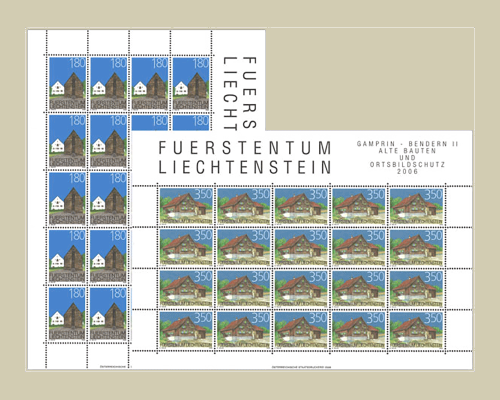 Alte Bauten und Ortsbildschutz: Bendern