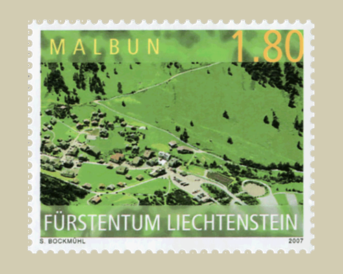 Liechtenstein von oben - V