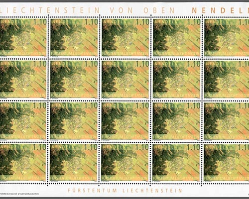 Liechtenstein von oben - V