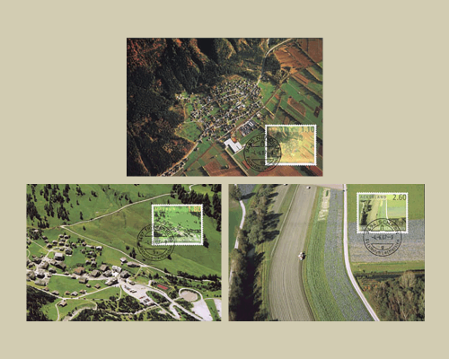 Liechtenstein von oben - V