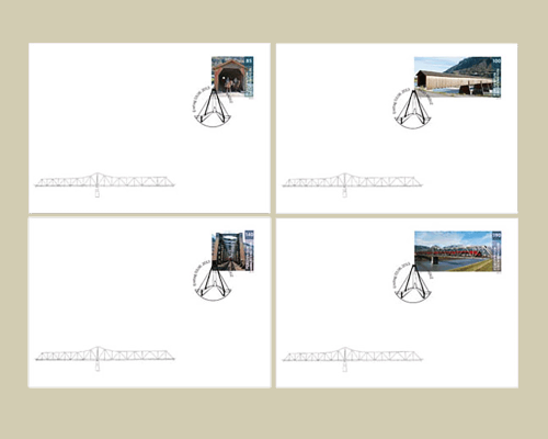 Brücken verbinden - Einzelmarke auf Erst