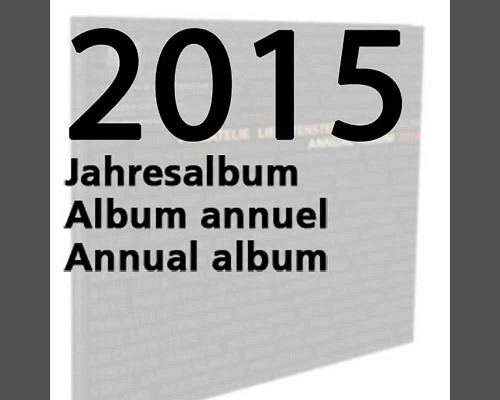 Annual album 2015 without stamps