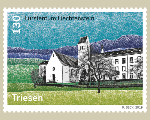 Dorfansichten: Triesen