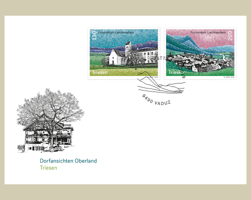 Dorfansichten: Triesen