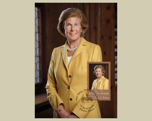 In memoriam of Princess Marie of Liechte