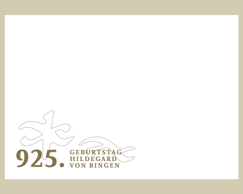 925. Geburtstag von Hildegard von Bingen