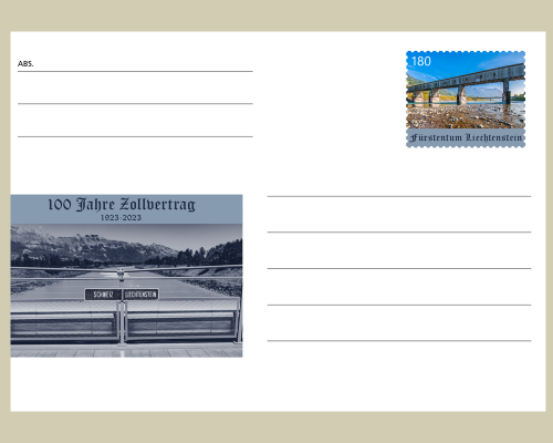 Postal stationery: 100 Years of the Cus.