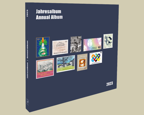 Annual album 2023 without stamps