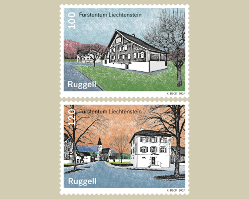 Dorfansichten - Ruggell