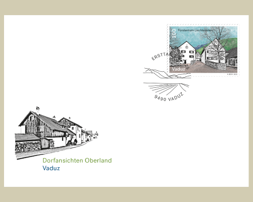 Vues de village - Vaduz