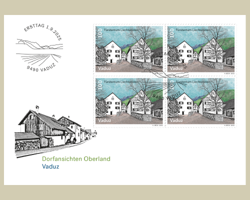 Vues de village - Vaduz