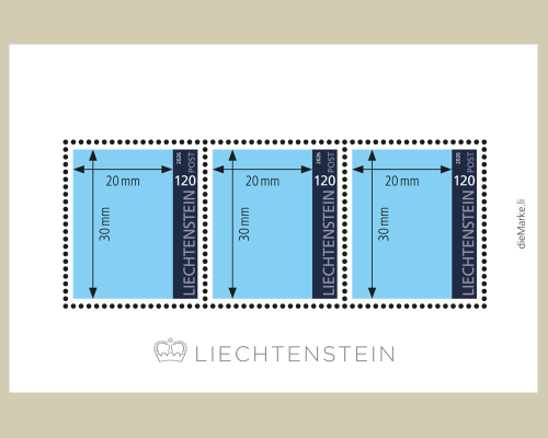 Stamp Block (A-Mail valid in LI /CH)