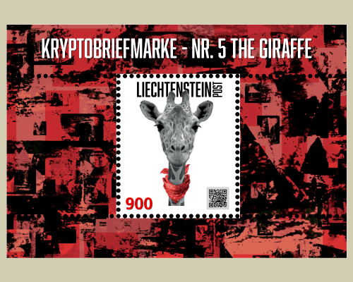 Crypto Stamp - Nr. 5 The Giraffe
