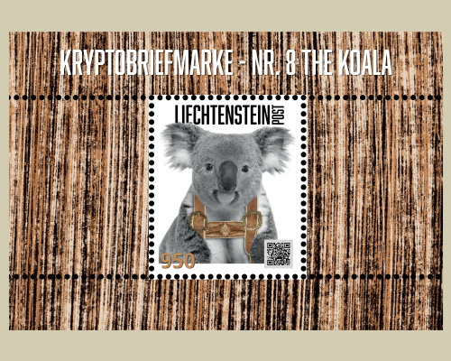 Crypto Stamp - Nr. 8 The Koala