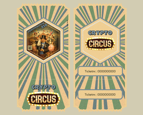 Crypto Circus "The Magician" Blue