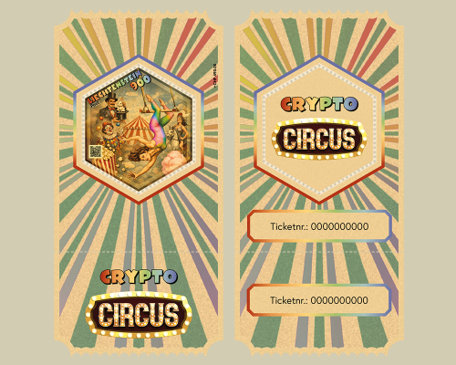 Crypto Circus "l'acrobate" Arc-en-ciel
