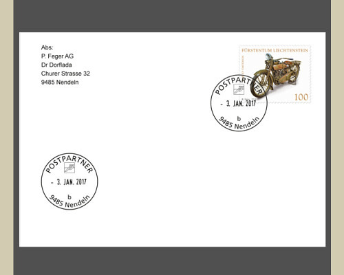 Special Cover  First use date postmark